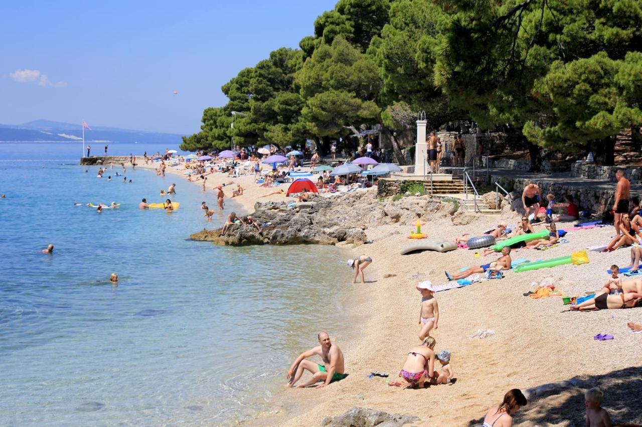Rooms With A Parking Space Brela, Makarska - 17281 Ngoại thất bức ảnh